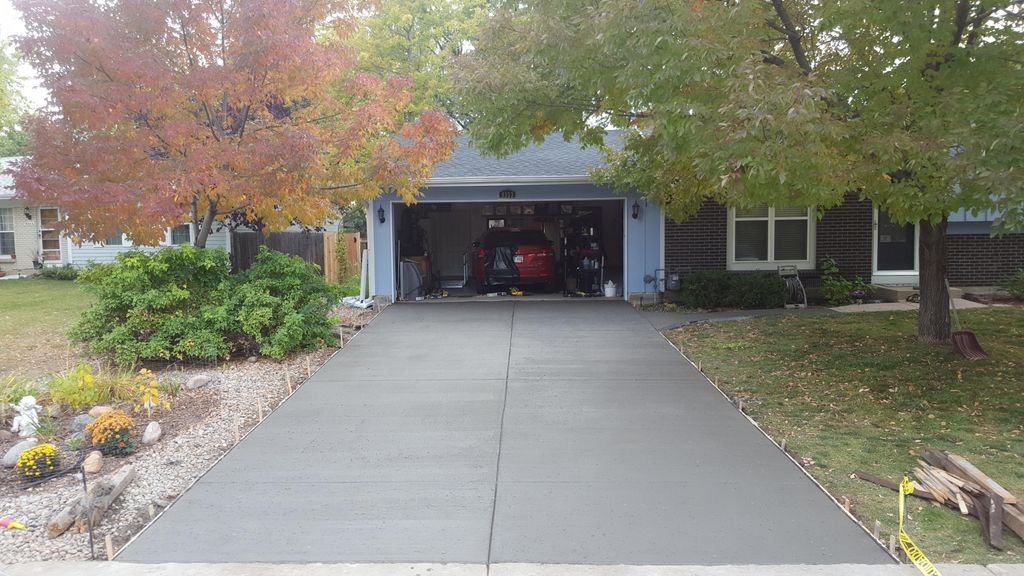 Westminster CO driveway replacement.