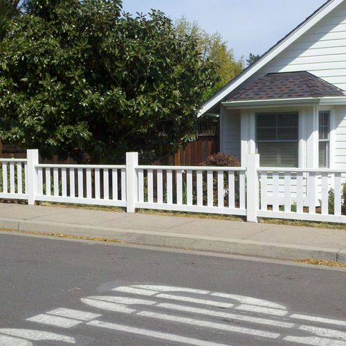 picket fence project- Sonoma, CA