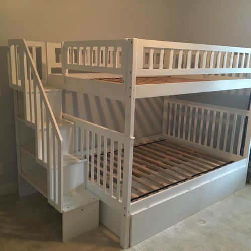bunk bed assembly