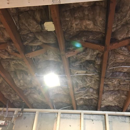 Basement Ceiling insulation