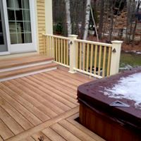 Rework Of An Existing Deck To Accommodate A New Re