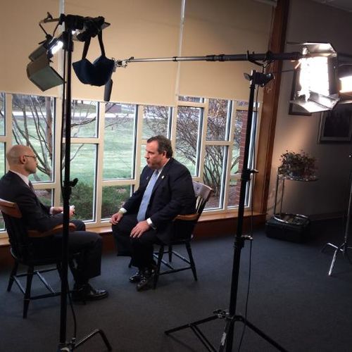 Interview with Chris Christie for Yahoo News