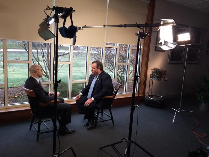 Interview with Chris Christie for Yahoo News