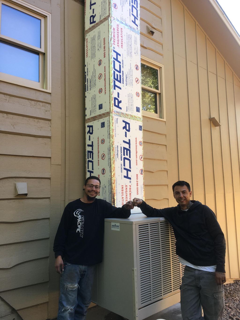 Me the Owner on the left! “ THE “A” TEAM!!