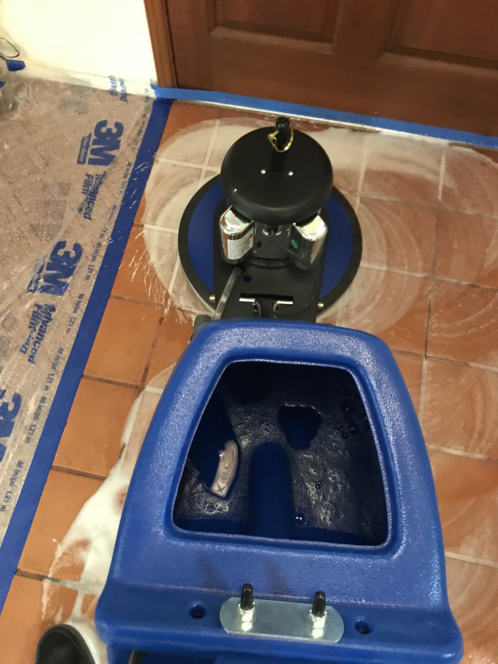 Commercial grade equipment. 