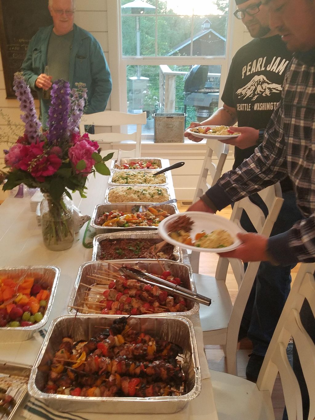 house warming party private home