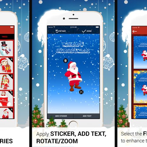 We built this App before Christmas time in 2014 . 