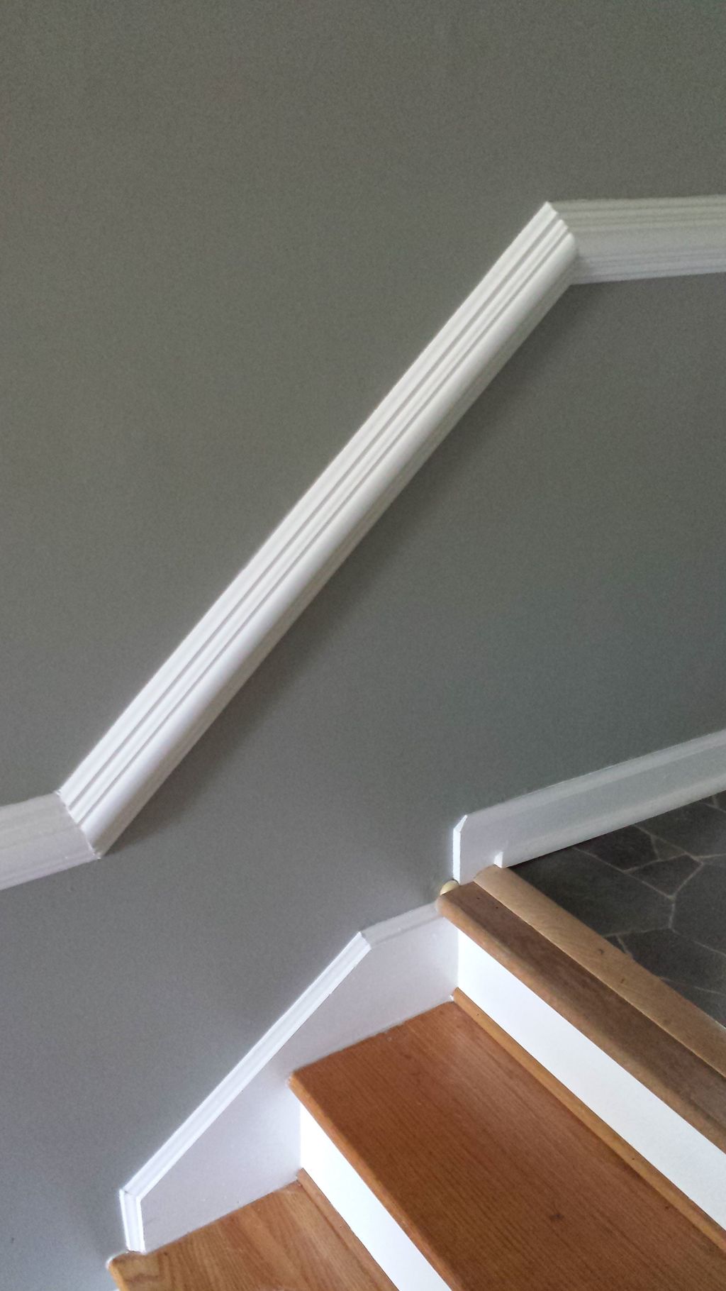 Interior Paint - walls, chair rail, baseboards