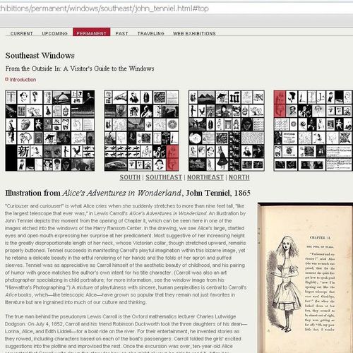 A piece I wrote for the Harry Ransom Center that e