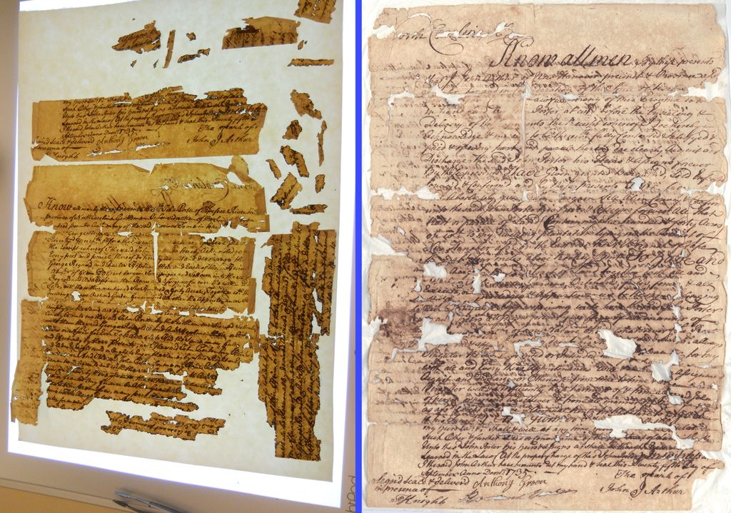 One terrible disassociated document before and aft