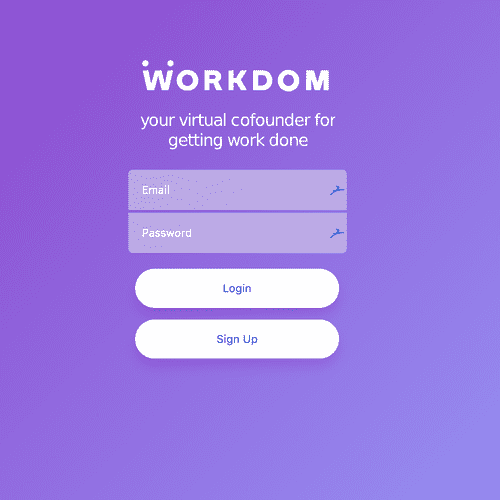 app.workdom.io - Chat based Business Assistant (wr