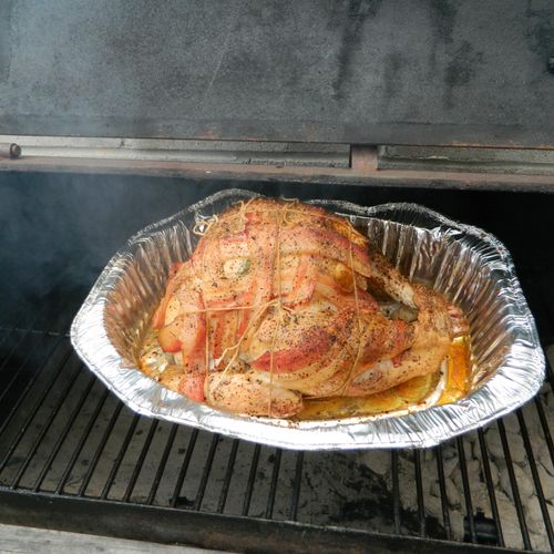 Chef Reg Smoke Turkey