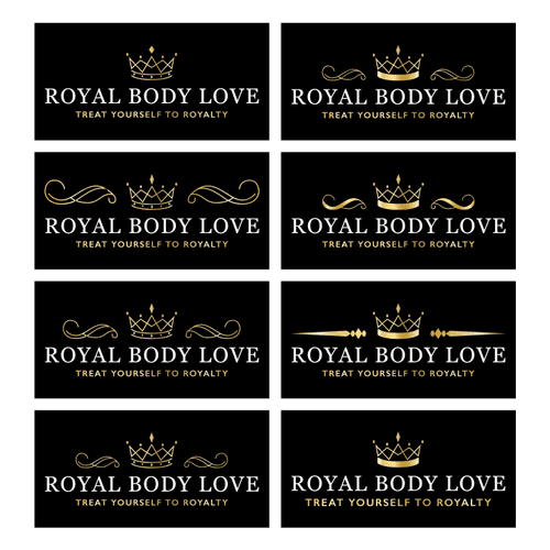 Royal Body Love's Logo creation.
Logo variations a