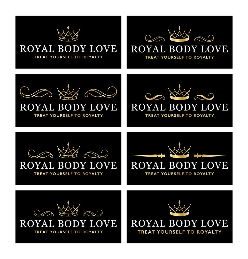 Royal Body Love's Logo creation.
Logo variations a