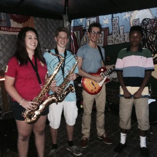Fifth Street Jazz performs at Westmoreland Market