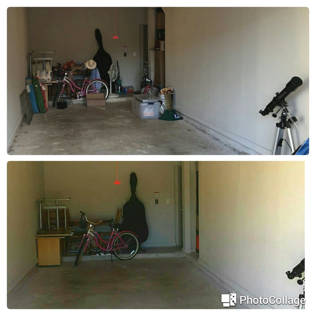 Garage - Before and After