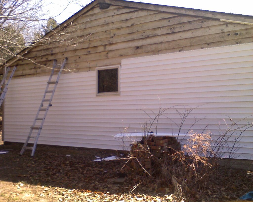 Siding job