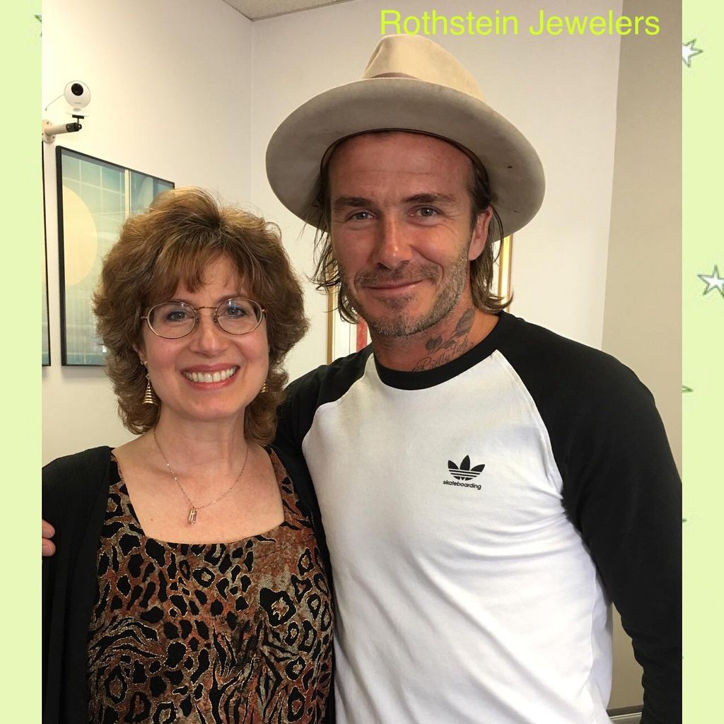 Blessed by my special client, David Beckham 