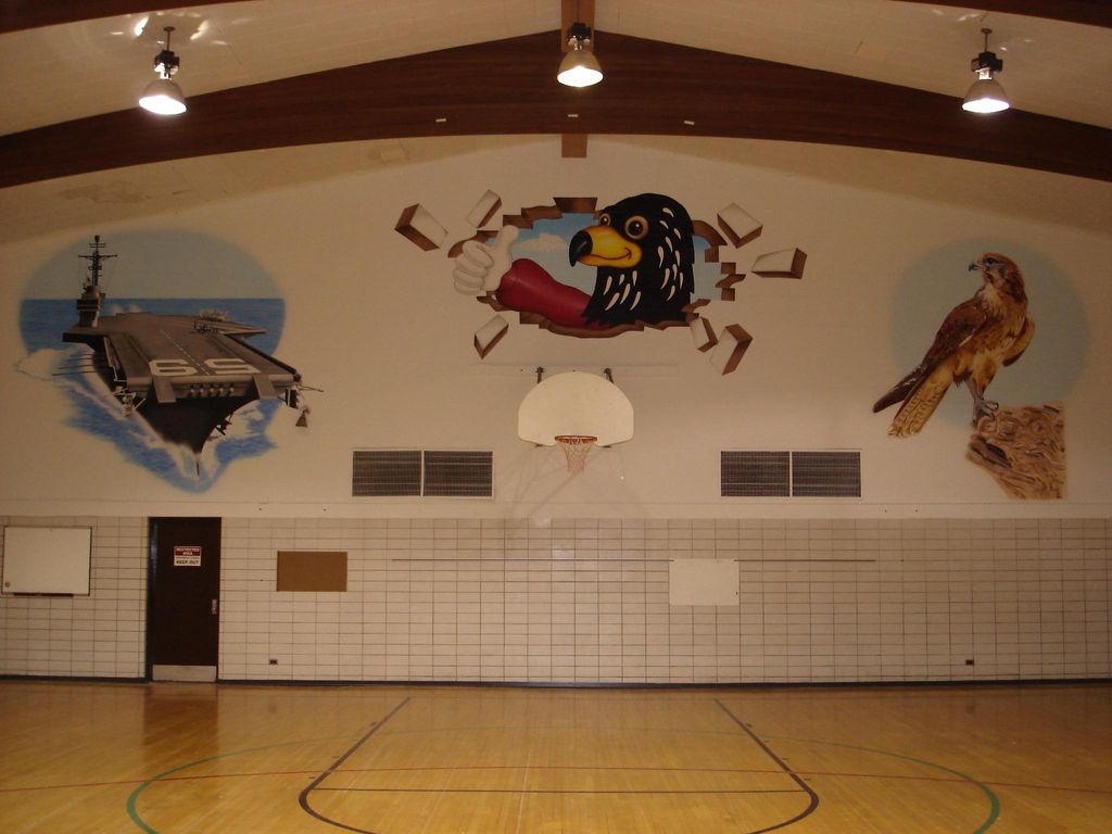 Forrestal Elementary School Gym in Great Lakes, IL