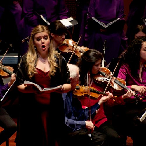 Messiah soloist with the Indianapolis Baroque Orch