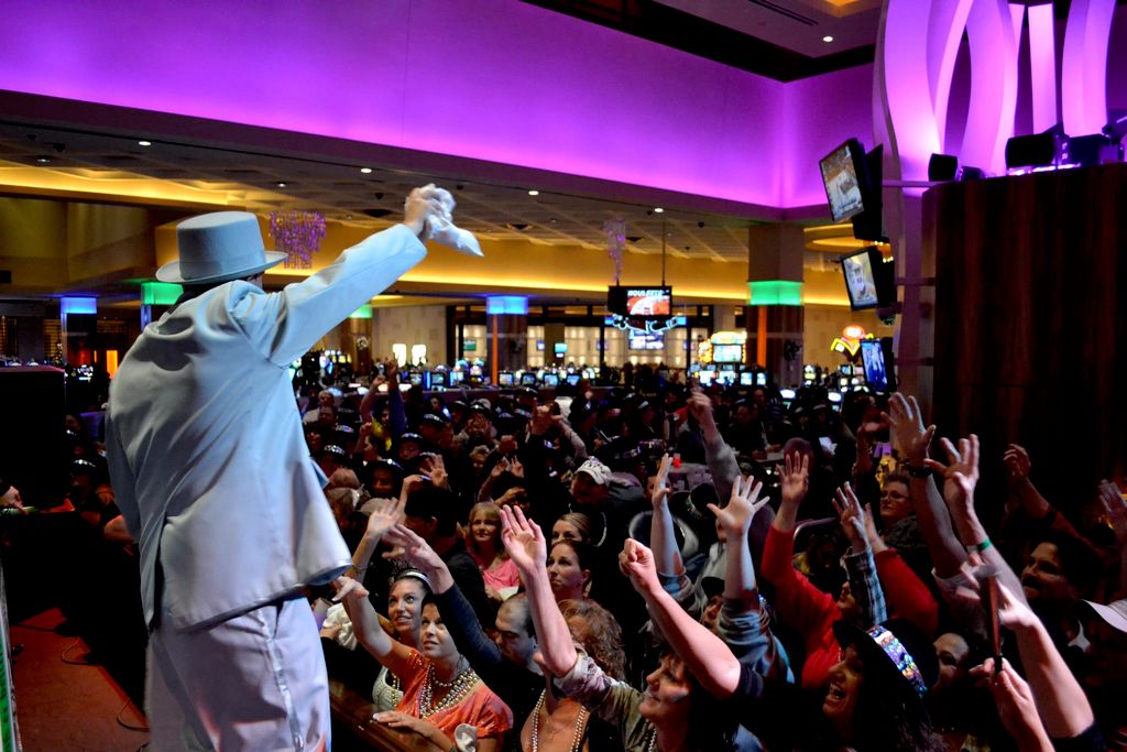 Hosting the party at Indiana Grand Casino