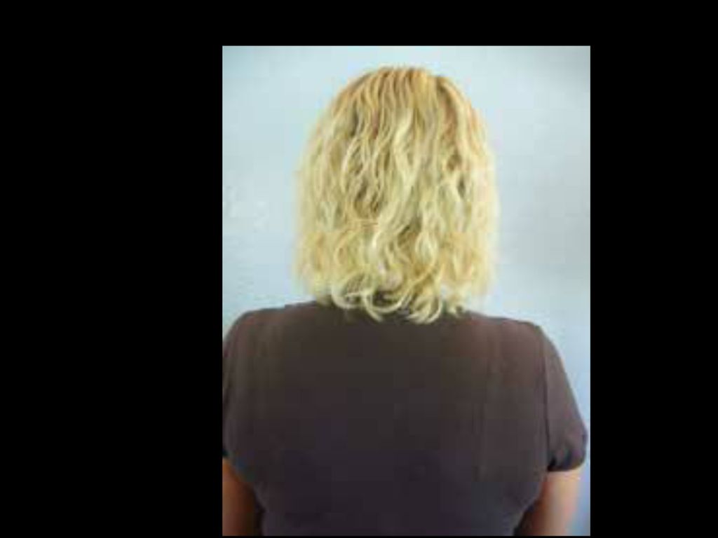 Before Hair in poor condition from perm and bleach