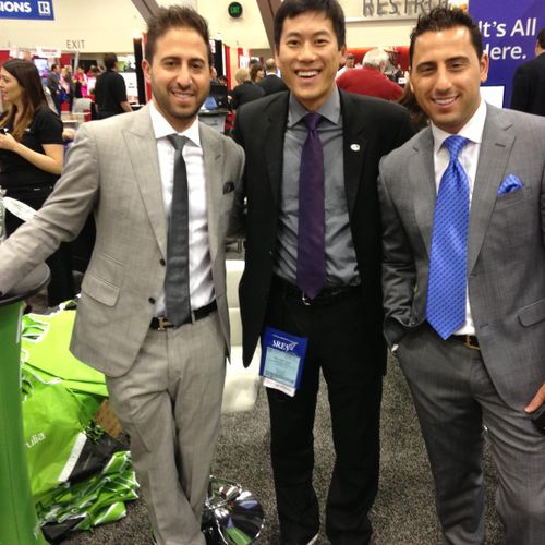 Me and the producers from Million Dollar Listing
