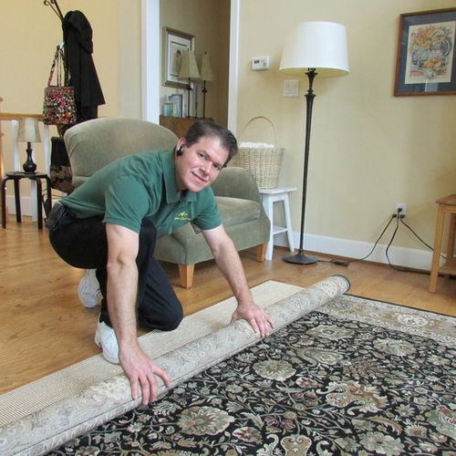 We can also clean your oriental and area rugs.