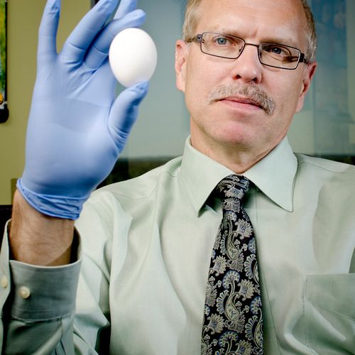 Portrait of Dean Frank Robinson, Chicken Gynecolog