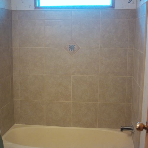 bath tub wall tile