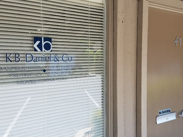 KBD & Co Office Door