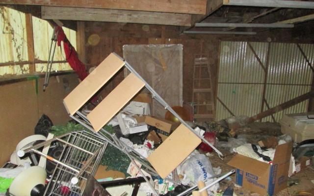 Before - Garage  / Shed Clean Out