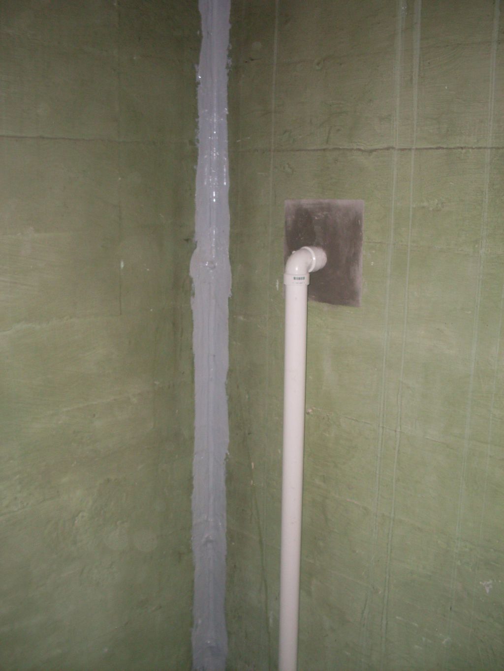 Interior Drain Tile Sump Pump System discharge and