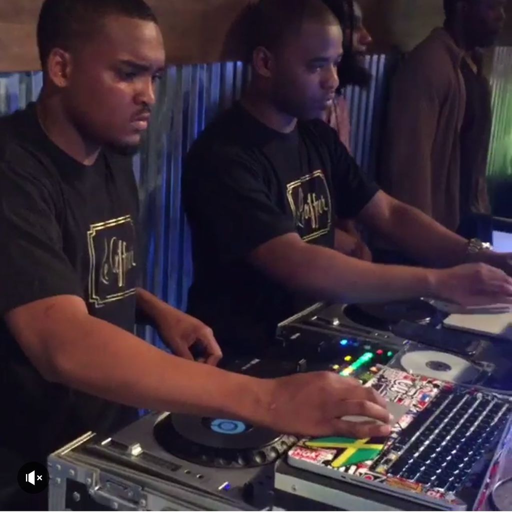 We have our own Dj's.  