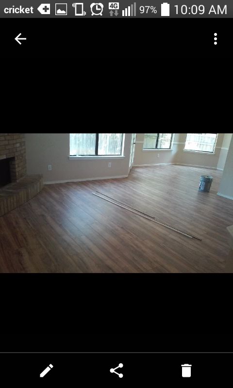 Laminate flooring