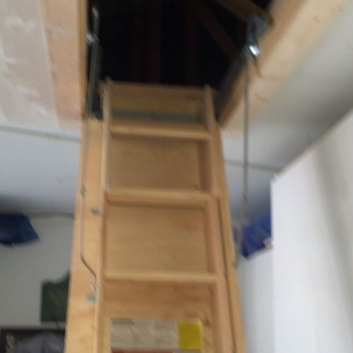 "Stairway to Heaven? no.. just the attic..dang its
