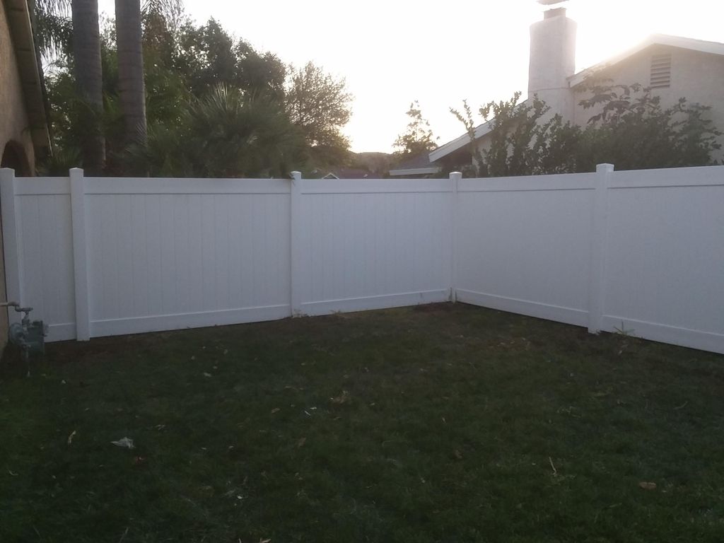 Terri's fence after