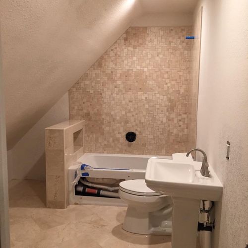 BATHROOM REMODELS .. new tubs, sink, toilets, tile