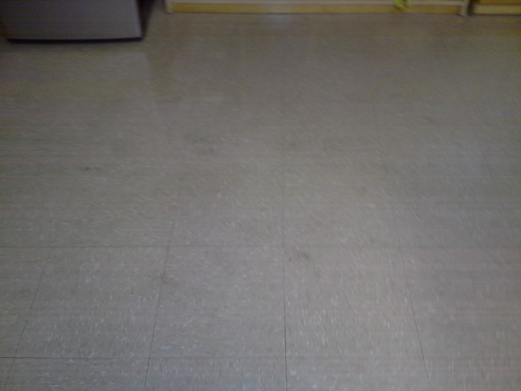 Before Cleaning, Stripping, and Waxing VCT Tile