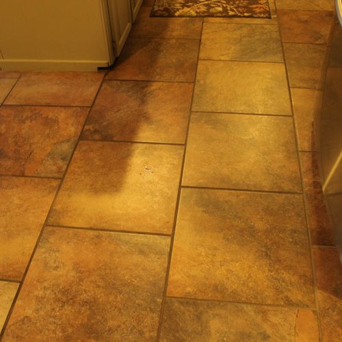 tile floors for kitchen, bath, all rooms