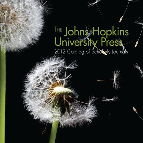 Cover for the Johns Hopkins University Press Journ