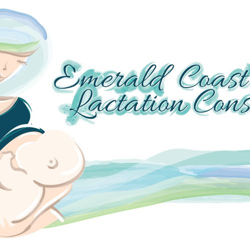 Emerald Coast Lactation Consultants  Logo Design 