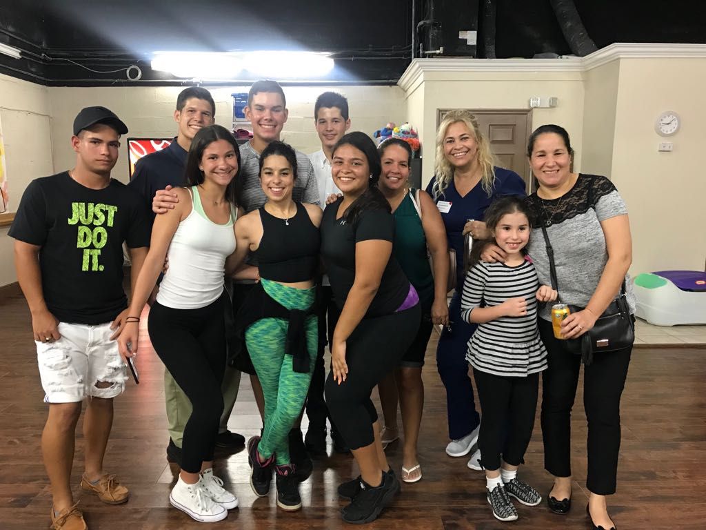 My Casino/Salsa Teens class and I 