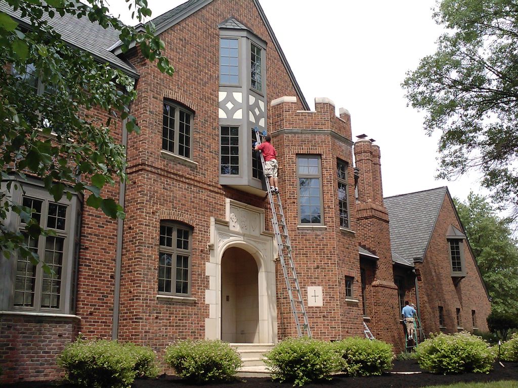 Large homes with French Windows are no problem for