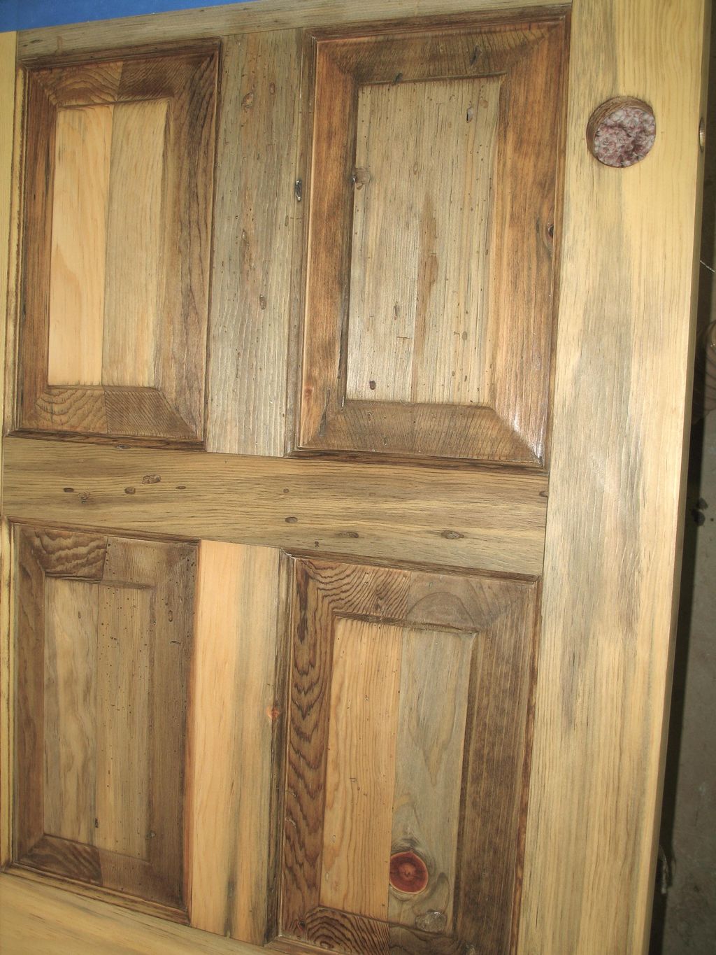 After - Beetle damaged door