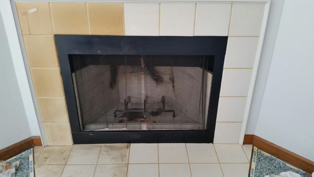 Cleaning the fireplace of a lifetime cigar-smoker 