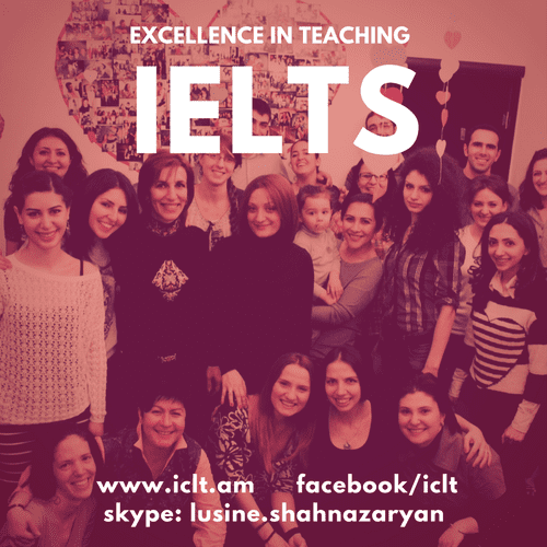 IELTS Academic and General lessons on-site and onl