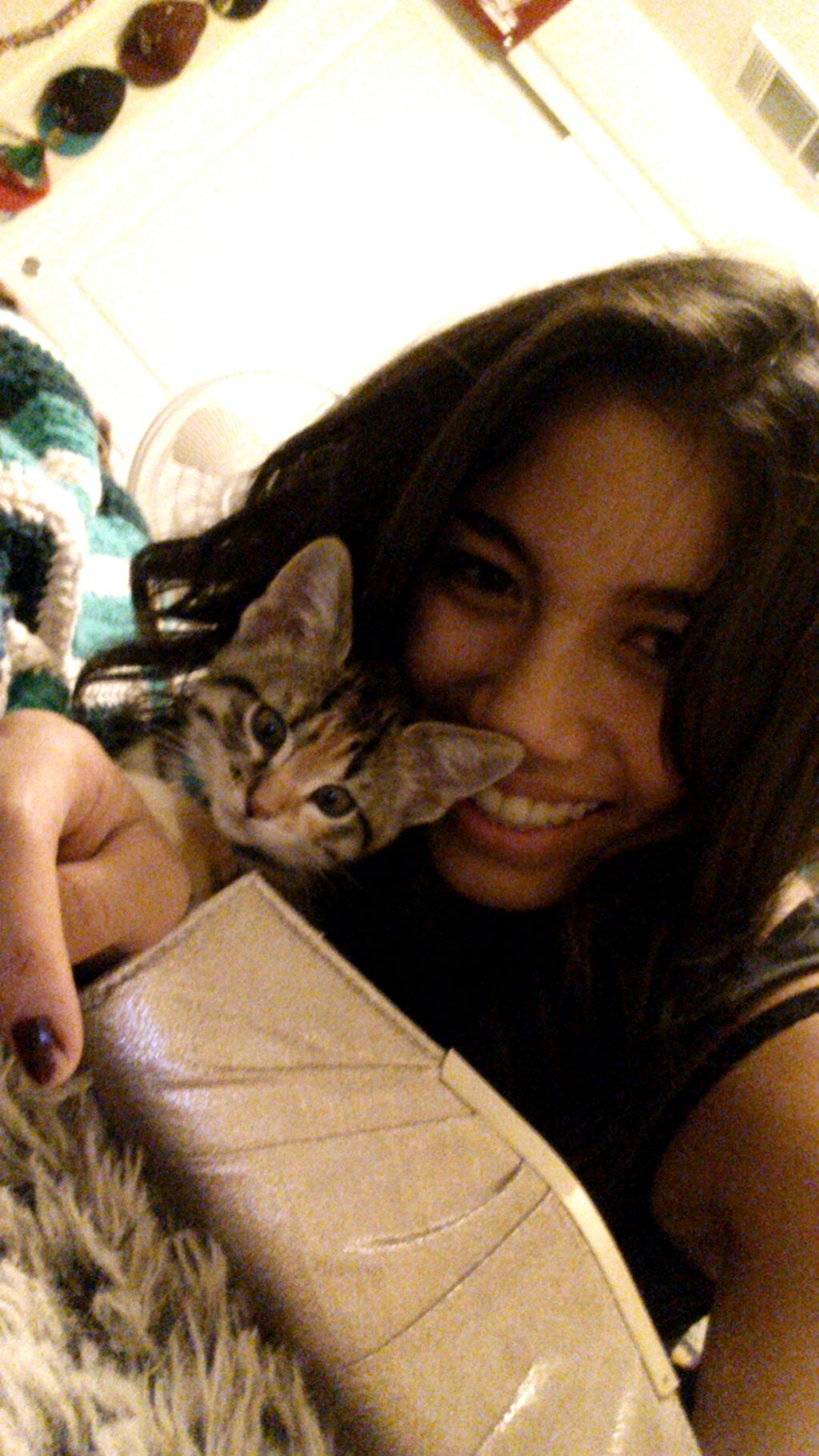 luna's first selfie