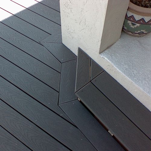 Picture frame deck
Details makes quality