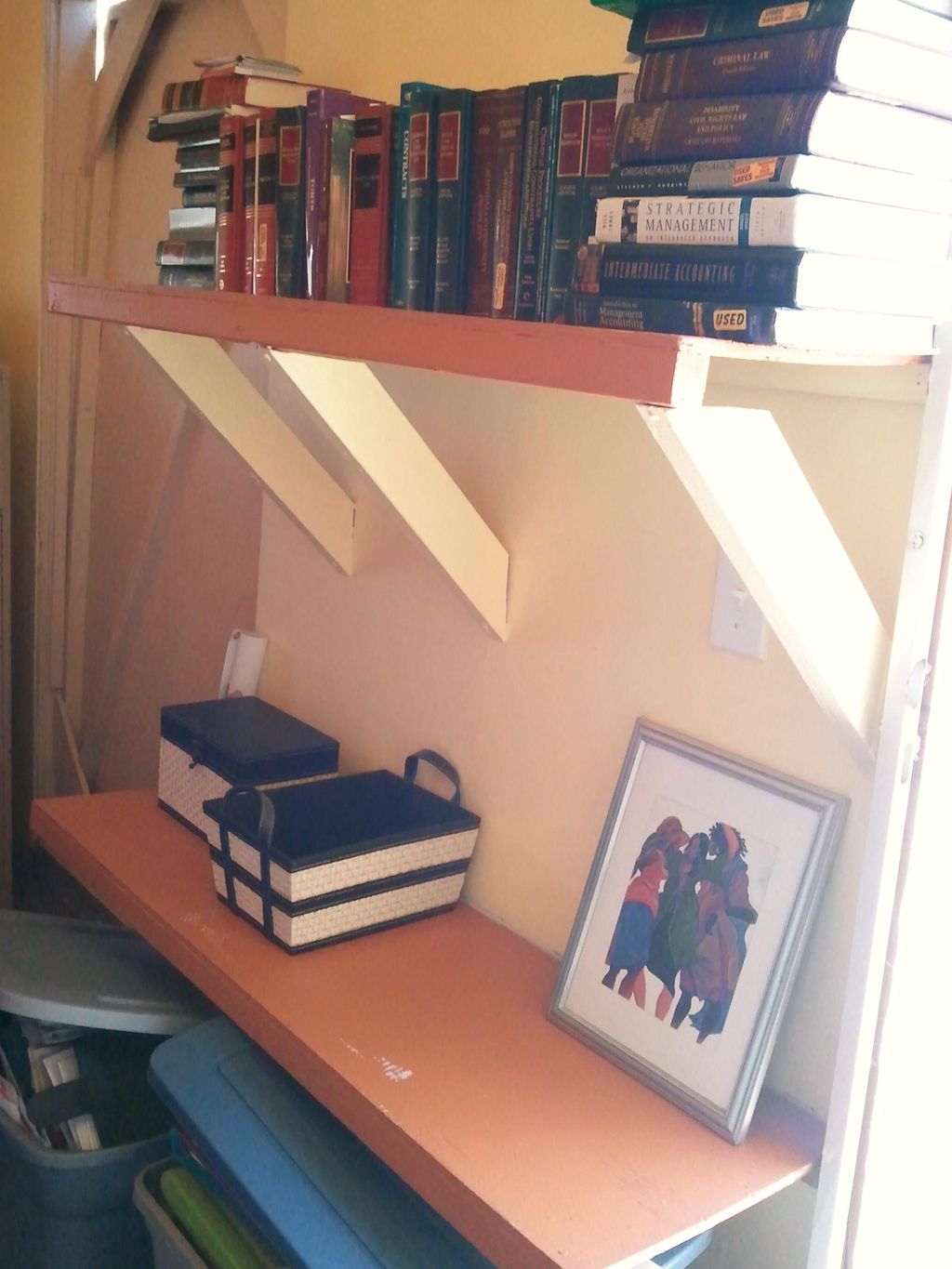 Supply Shelves After